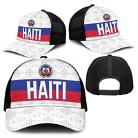 Haiti Football Mesh Trucker Cap Ekip foutbol Ayiti - Wonder Print Shop
