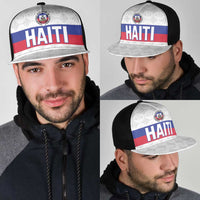 Haiti Football Mesh Trucker Cap Ekip foutbol Ayiti - Wonder Print Shop