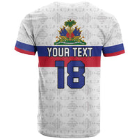Custom Haiti Football T Shirt Ekip foutbol Ayiti