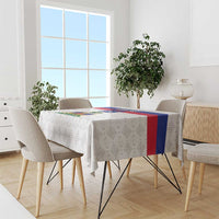 Custom Haiti Football Tablecloth Ekip foutbol Ayiti