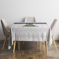 Custom Haiti Football Tablecloth Ekip foutbol Ayiti