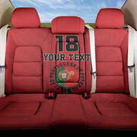Custom Portugal Football Back Car Seat Cover A Selecao das Quinas