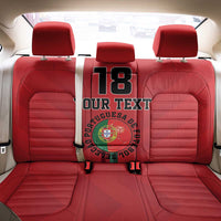Custom Portugal Football Back Car Seat Cover A Selecao das Quinas