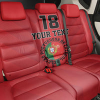 Custom Portugal Football Back Car Seat Cover A Selecao das Quinas