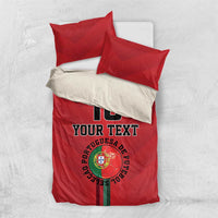 Custom Portugal Football Bedding Set A Selecao das Quinas