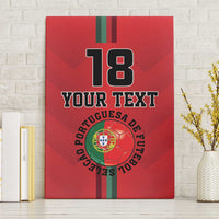 Custom Portugal Football Canvas Wall Art A Selecao das Quinas