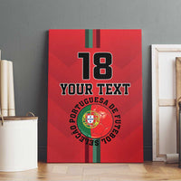Custom Portugal Football Canvas Wall Art A Selecao das Quinas