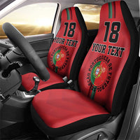 Custom Portugal Football Car Seat Cover A Selecao das Quinas