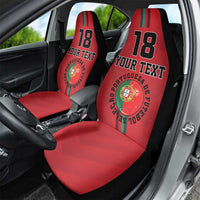 Custom Portugal Football Car Seat Cover A Selecao das Quinas