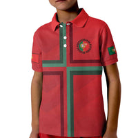 Custom Portugal Football Kid Polo Shirt A Selecao das Quinas