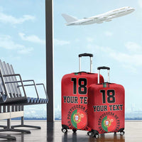 Custom Portugal Football Luggage Cover A Selecao das Quinas