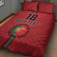 Custom Portugal Football Quilt Bed Set A Selecao das Quinas