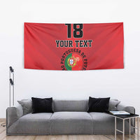 Custom Portugal Football Tapestry A Selecao das Quinas