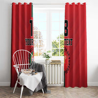 Custom Portugal Football Window Curtain A Selecao das Quinas