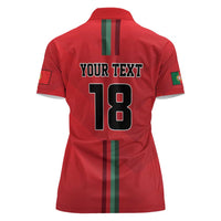 Custom Portugal Football Women Polo Shirt A Selecao das Quinas