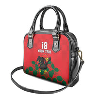 Custom Portugal Football Shoulder Handbag Barcelos Rooster Mascot Dynamic Style