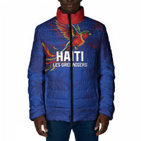 Haiti Heritage Football 2026 Custom Padded Jacket Hispaniolan Trogon Bird