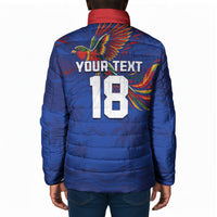Haiti Heritage Football 2026 Custom Padded Jacket Hispaniolan Trogon Bird