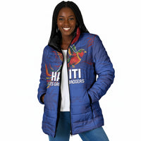 Haiti Heritage Football 2026 Custom Padded Jacket Hispaniolan Trogon Bird