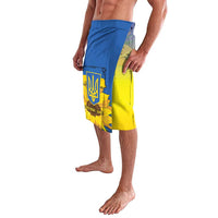 Ukraine Sunflower Peace Sign Lavalava With Folk Patterns - Wonder Print Shop