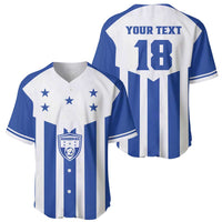Custom Honduras Football Baseball Jersey Los Catrachos Sporty Style - Wonder Print Shop