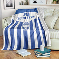 Custom Honduras Football Blanket Los Catrachos Sporty Style - Wonder Print Shop