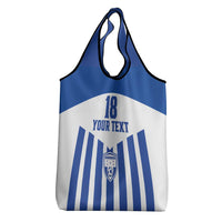 Custom Honduras Football Grocery Bag Los Catrachos Sporty Style - Wonder Print Shop