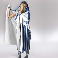 Custom Honduras Football Hooded Blanket Los Catrachos Sporty Style - Wonder Print Shop