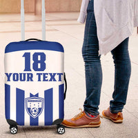 Custom Honduras Football Luggage Cover Los Catrachos Sporty Style - Wonder Print Shop