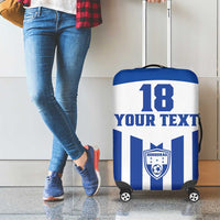 Custom Honduras Football Luggage Cover Los Catrachos Sporty Style - Wonder Print Shop