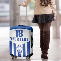 Custom Honduras Football Luggage Cover Los Catrachos Sporty Style - Wonder Print Shop