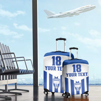 Custom Honduras Football Luggage Cover Los Catrachos Sporty Style - Wonder Print Shop