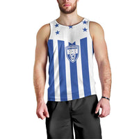 Custom Honduras Football Men Tank Top Los Catrachos Sporty Style - Wonder Print Shop