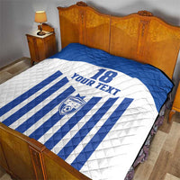 Custom Honduras Football Quilt Los Catrachos Sporty Style - Wonder Print Shop