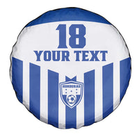 Custom Honduras Football Spare Tire Cover Los Catrachos Sporty Style - Wonder Print Shop