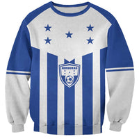 Custom Honduras Football Sweatshirt Los Catrachos Sporty Style - Wonder Print Shop