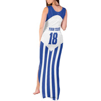 Custom Honduras Football Tank Maxi Dress Los Catrachos Sporty Style - Wonder Print Shop