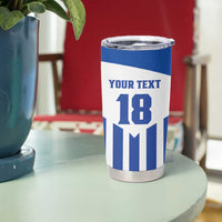 Custom Honduras Football Tumbler Cup Los Catrachos Sporty Style - Wonder Print Shop