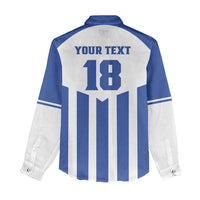 Custom Honduras Football Women Casual Shirt Los Catrachos Sporty Style - Wonder Print Shop