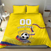 Custom Colombia Football Bedding Set Go Champions Unique Style - Wonder Print Shop