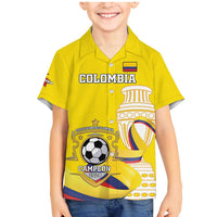 Custom Colombia Football Family Matching Mermaid Dress and Hawaiian Shirt Go Champions Unique Style - Wonder Print Shop