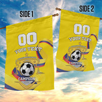Custom Colombia Football Garden Flag Go Champions Unique Style - Wonder Print Shop
