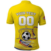 Custom Colombia Football Polo Shirt Go Champions Unique Style - Wonder Print Shop
