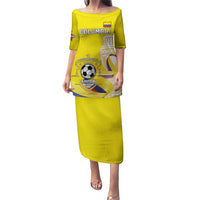 Custom Colombia Football Puletasi Go Champions Unique Style - Wonder Print Shop