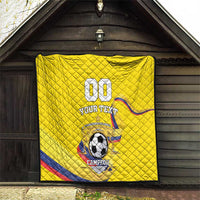 Custom Colombia Football Quilt Go Champions Unique Style - Wonder Print Shop