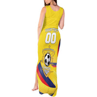 Custom Colombia Football Tank Maxi Dress Go Champions Unique Style - Wonder Print Shop