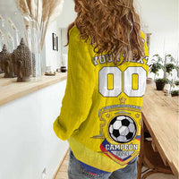 Custom Colombia Football Women Casual Shirt Go Champions Unique Style - Wonder Print Shop
