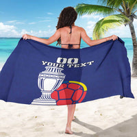 Custom Colombia Football Sarong 2024 Copa America - Wonder Print Shop