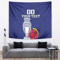 Custom Colombia Football Tapestry 2024 Copa America - Wonder Print Shop