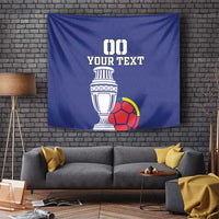 Custom Colombia Football Tapestry 2024 Copa America - Wonder Print Shop